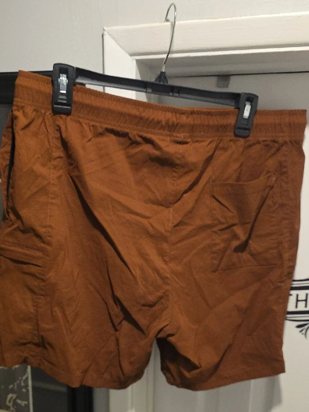 Cotton On Body Men's Cargo Drawstring Shorts - Rust Brown